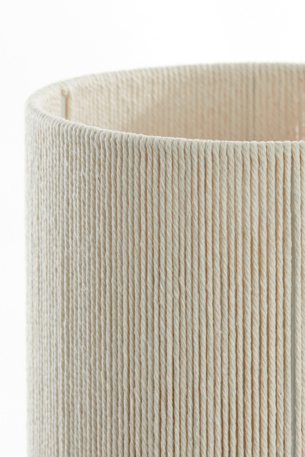 TISCHLEUCHTE Dania 22,5/50/22,5 cm  - Braun, Design, Kunststoff/Textil (22,5/50/22,5cm) - Light & Living