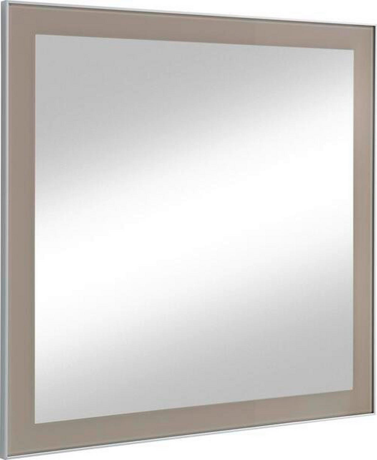 WANDSPIEGEL 80/77/2 cm    in rechteckig  - Taupe, Design, Glas (80/77/2cm)