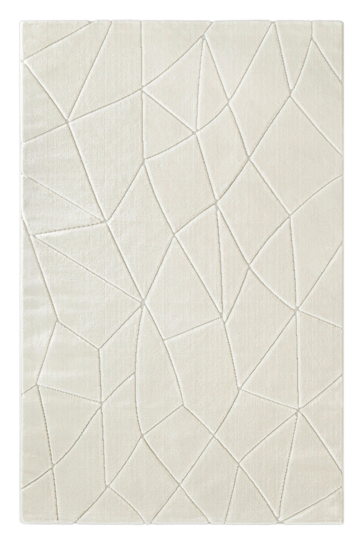 WEBTEPPICH 120/170 cm Unplugged Weiß  - Weiß, Design, Textil (120/170cm) - WECON HOME