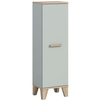 MIDISCHRANK 34/116/31 cm  - Graugrün/Eiche San Remo, MODERN, Holzwerkstoff/Kunststoff (34/116/31cm) - MID.YOU