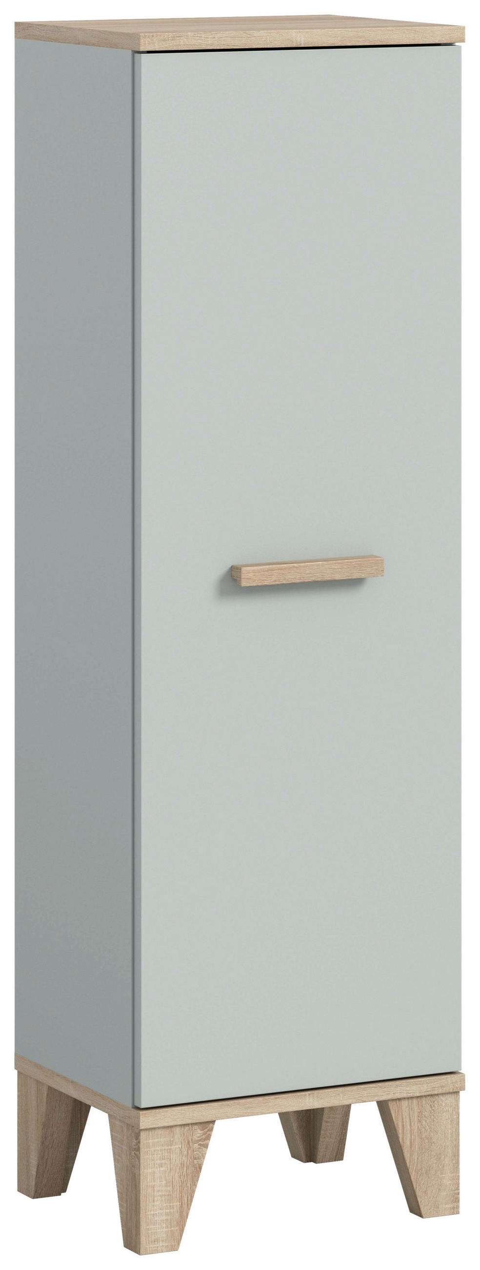 Midischrank Star Eiche/graugrün B: 34 Cm