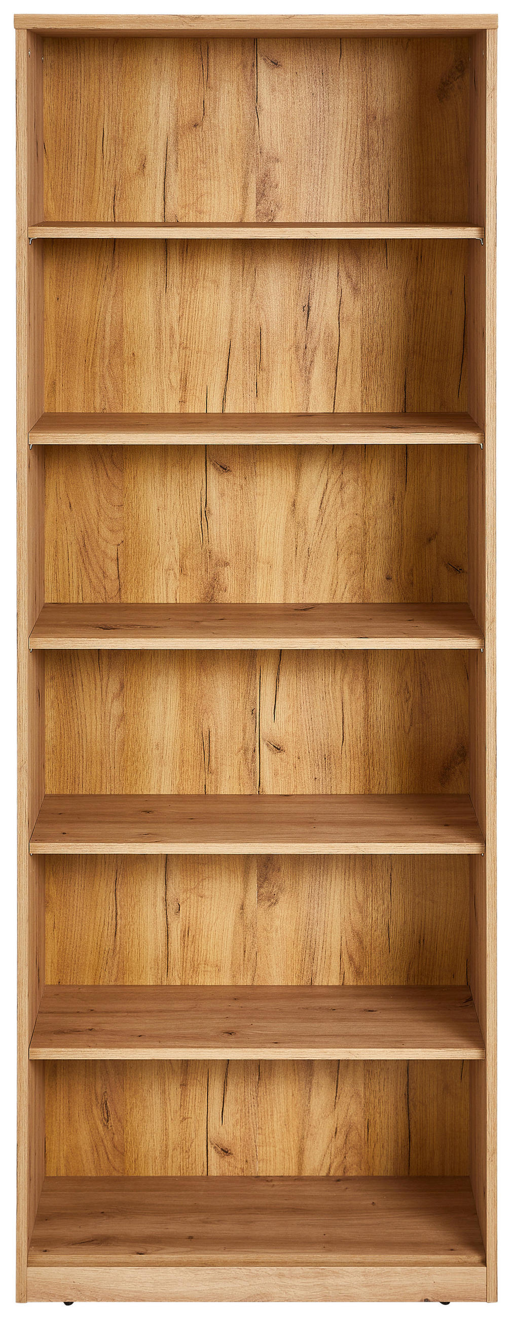 REGAL Eiche Artisan  - Schwarz/Eiche Artisan, Basics, Holzwerkstoff (72/194/36cm) - Xora