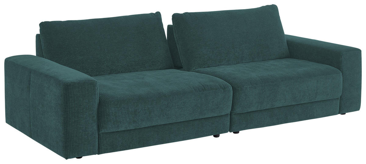 BIGSOFA in Chenille, Jacquard Opal  - Opal/Schwarz, Design, Kunststoff/Textil (270/83/125cm) - Niels Andersson