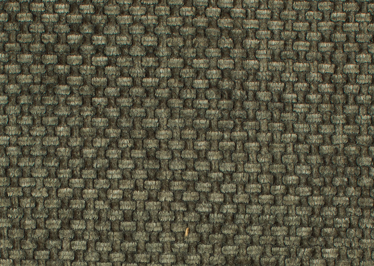 ECKSOFA in Struktur Olivgrün  - Schwarz/Olivgrün, Design, Kunststoff/Textil (284/205cm) - MID.YOU