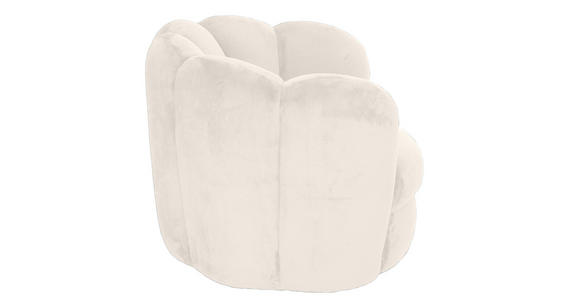 COCKTAILSESSEL - Beige/Schwarz, LIFESTYLE, Textil/Metall (97/76/90cm) - Landscape