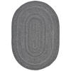 OUTDOORTEPPICH 160/230 cm Luzern Oval Anthrazit, Grau  - Anthrazit/Grau, Basics, Textil (160/230cm) - Ambia Garden