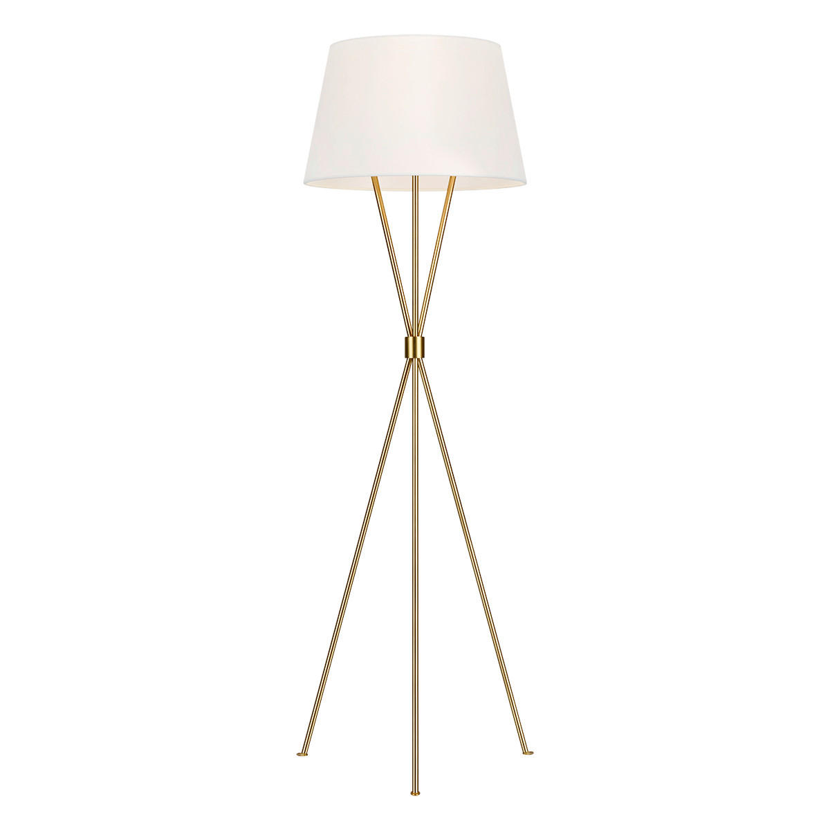 SVJETILJKA PODNA Elstead Penny  - boje mjeda, Lifestyle, metal/tekstil (47/139.7cm) - Elstead Lighting