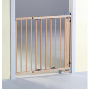 TÜRSCHUTZGITTER 86-133/83 cm - Buchefarben, Basics, Holz (86-133/83cm) - Geuther