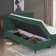 BOXBETT 160/200 cm  in Waldgrün  - Waldgrün/Schwarz, Design, Holz/Holzwerkstoff (160/200cm) - Xora