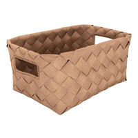 COȘULEȚ PENTRU DEPOZITARE    28/18,5/12 cm  - coniac, Basics, plastic (28/18,5/12cm) - Kleine Wolke