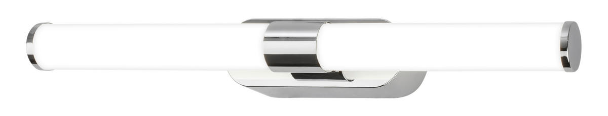 BADEZIMMER-WANDLEUCHTE - Chromfarben, KONVENTIONELL, Kunststoff (40/6,5/4,5cm) - Briloner