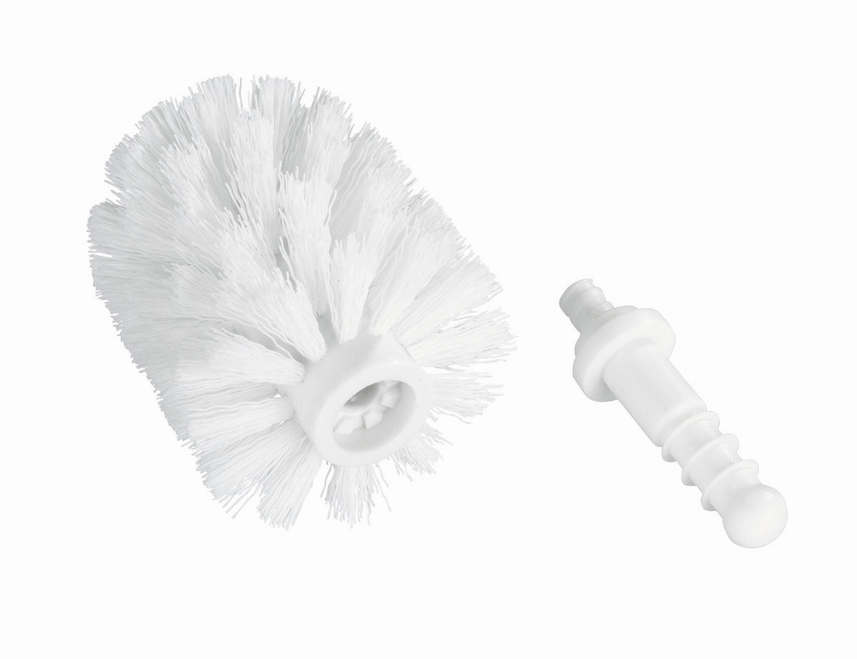 ERSATZBÜRSTENKOPF in   Kunststoff  - Weiß, Basics, Kunststoff (8,5cm) - Wenko