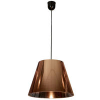 PENDELLAMPA Platino 35/35/100 cm  - kopparfärgad, Design, metall (35/35/100cm)
