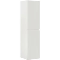 HOCHSCHRANK 35/150/33 cm  - Weiß, MODERN, Glas/Holzwerkstoff (35/150/33cm) - Welnova