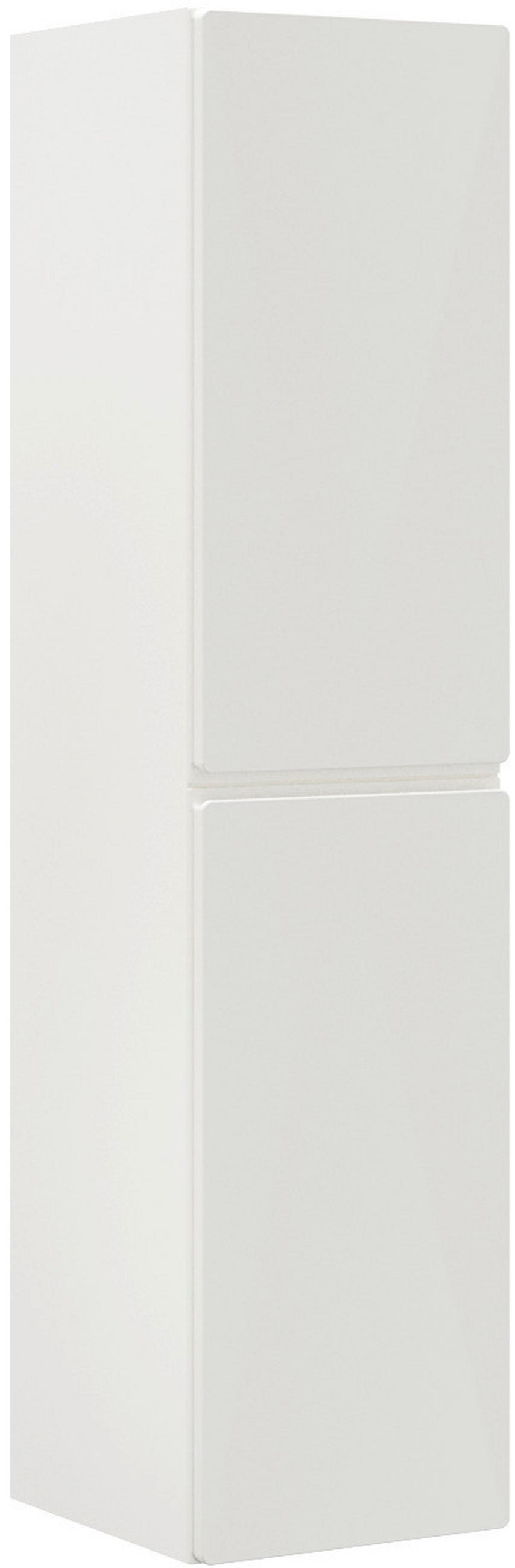 HOCHSCHRANK 35/150/33 cm  - Weiß, MODERN, Glas/Holzwerkstoff (35/150/33cm) - Welnova