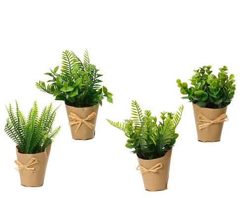 UMĚLÁ ROSTLINA  - plast (7,5/18cm)
