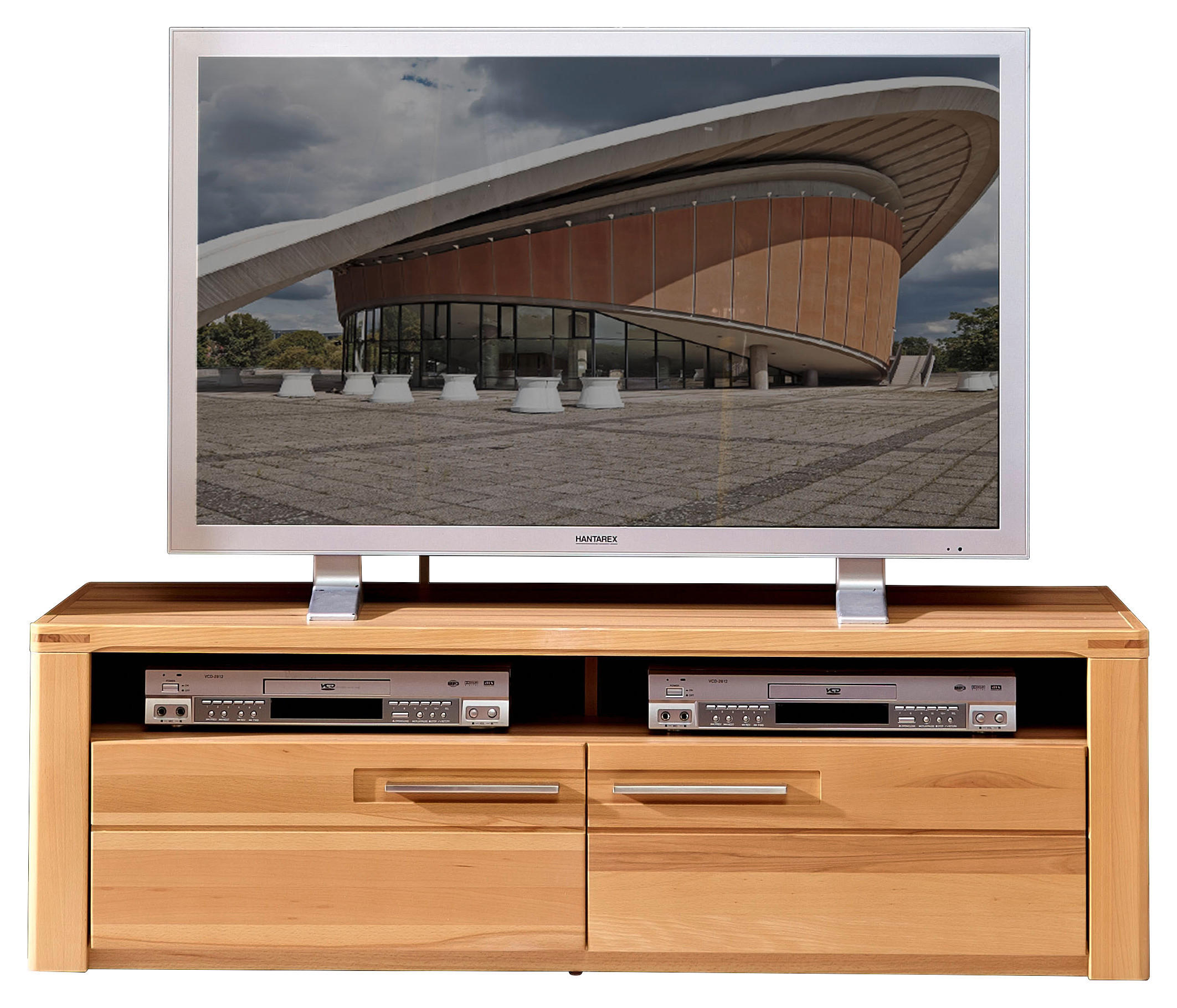 TV-ELEM 130/40/45 cm  - bükk, Basics, faalapú anyag/fém (130/40/45cm) - Livetastic