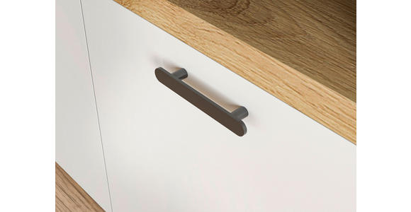 GARDEROBE  in 216/200/47 cm  - Weiß/Eiche Artisan, MODERN, Glas/Holzwerkstoff (216/200/47cm) - Voleo