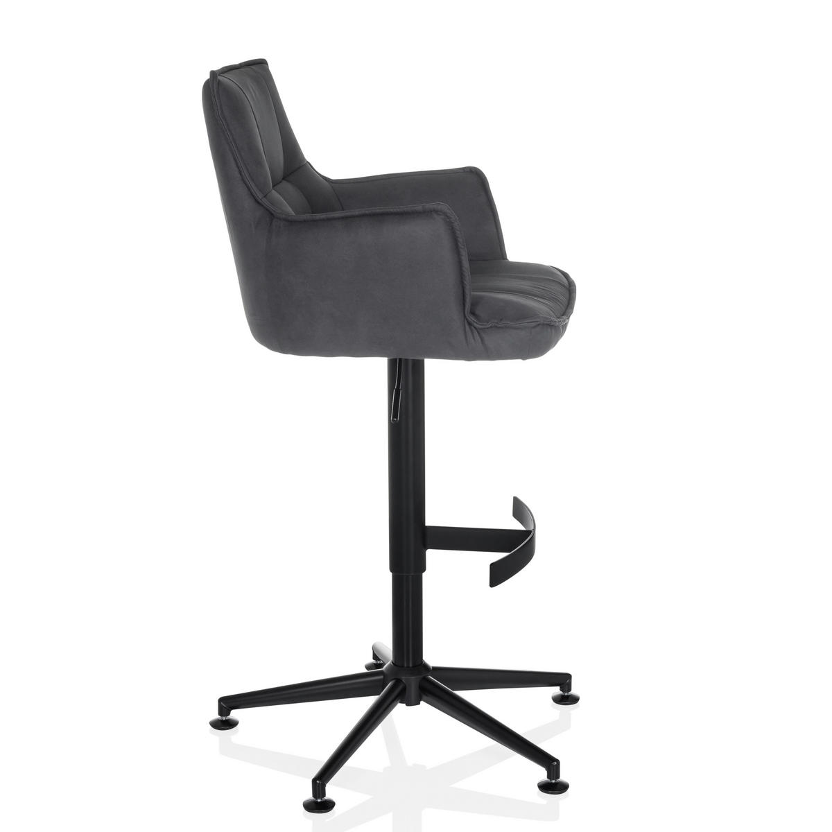 BARPALL i antracit  - svart/antracit, Modern, metall/textil (55/93/56cm) - MID.YOU