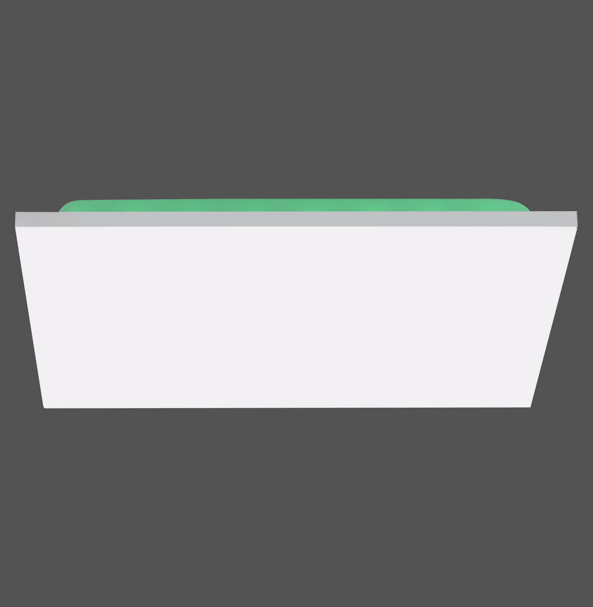 LED-DECKENLEUCHTE Gustav 45/45/7 cm   - Weiß, Design, Kunststoff/Metall (45/45/7cm)