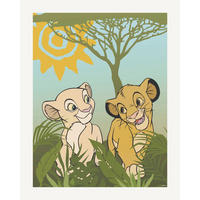 KINDERBILD - Grün, Basics, Papier (40/50cm) - Disney