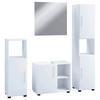 BADEZIMMER  in 122 cm  - Weiß, MODERN, Holzwerkstoff (122cm) - MID.YOU