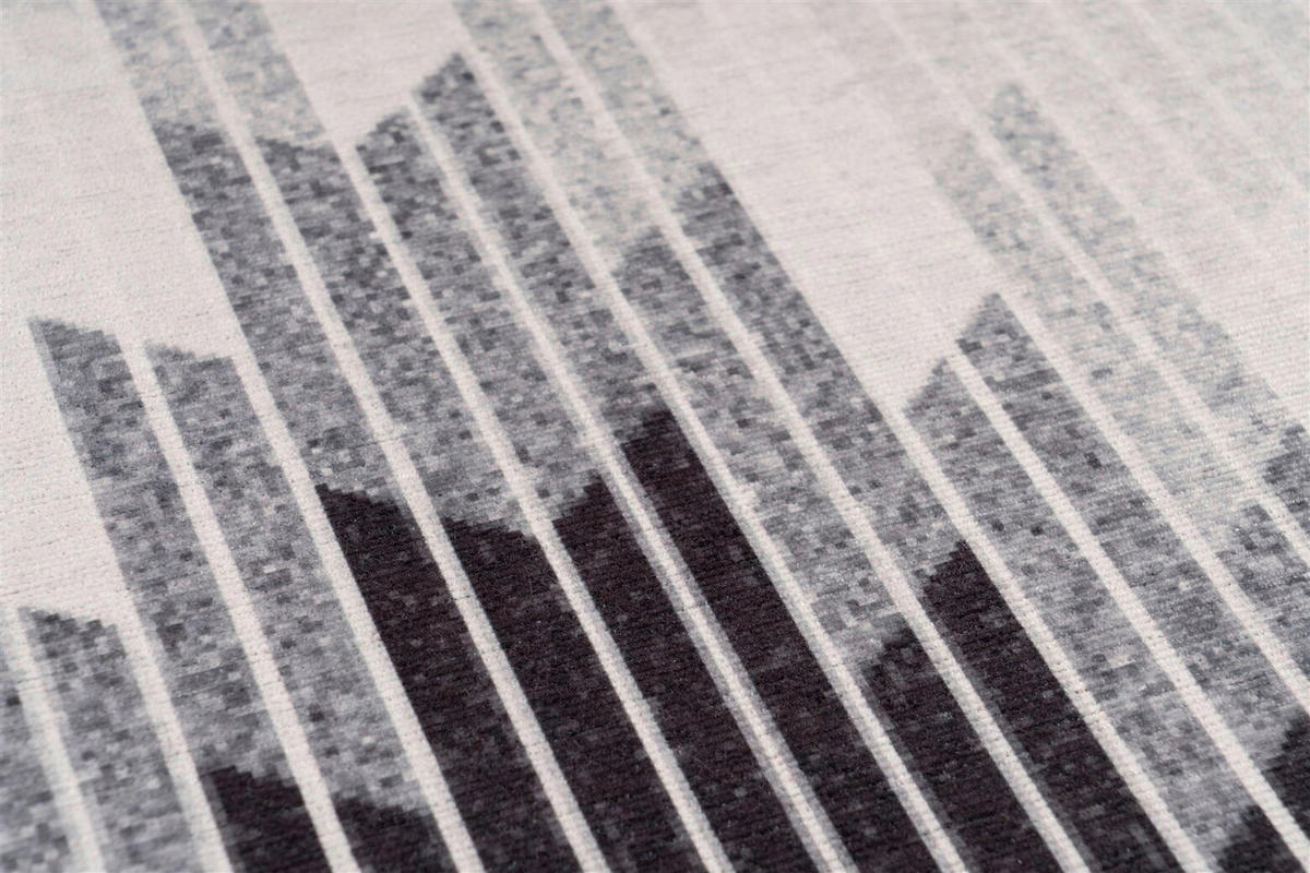 FLACHWEBETEPPICH  Wohnzimmer 200/290 cm Grau rechteckig  - Grau, Basics, Textil (200/290cm) - Kayoom
