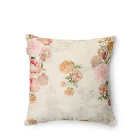 ZIERKISSEN 50/50 cm  - Creme, KONVENTIONELL, Naturmaterialien (50/50cm) - Essenza