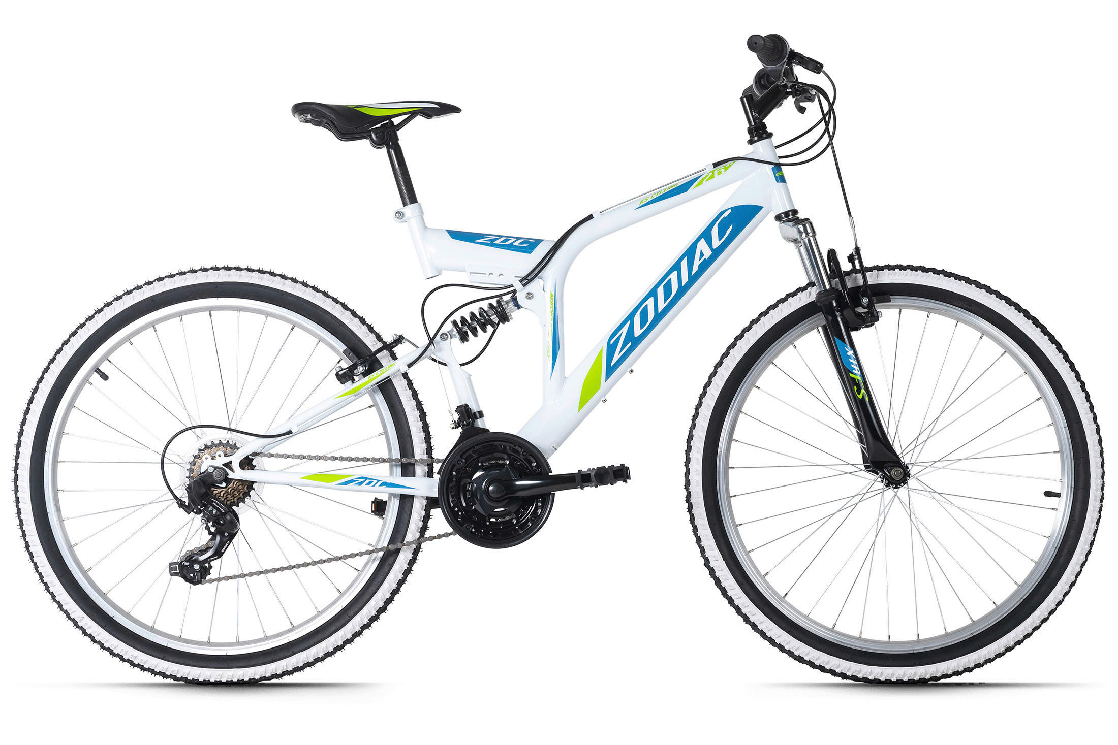 MOUNTAINBIKE 26 Zoll  - Blau/Weiß, Basics, Metall (180/70/100cm) - KS Cycling
