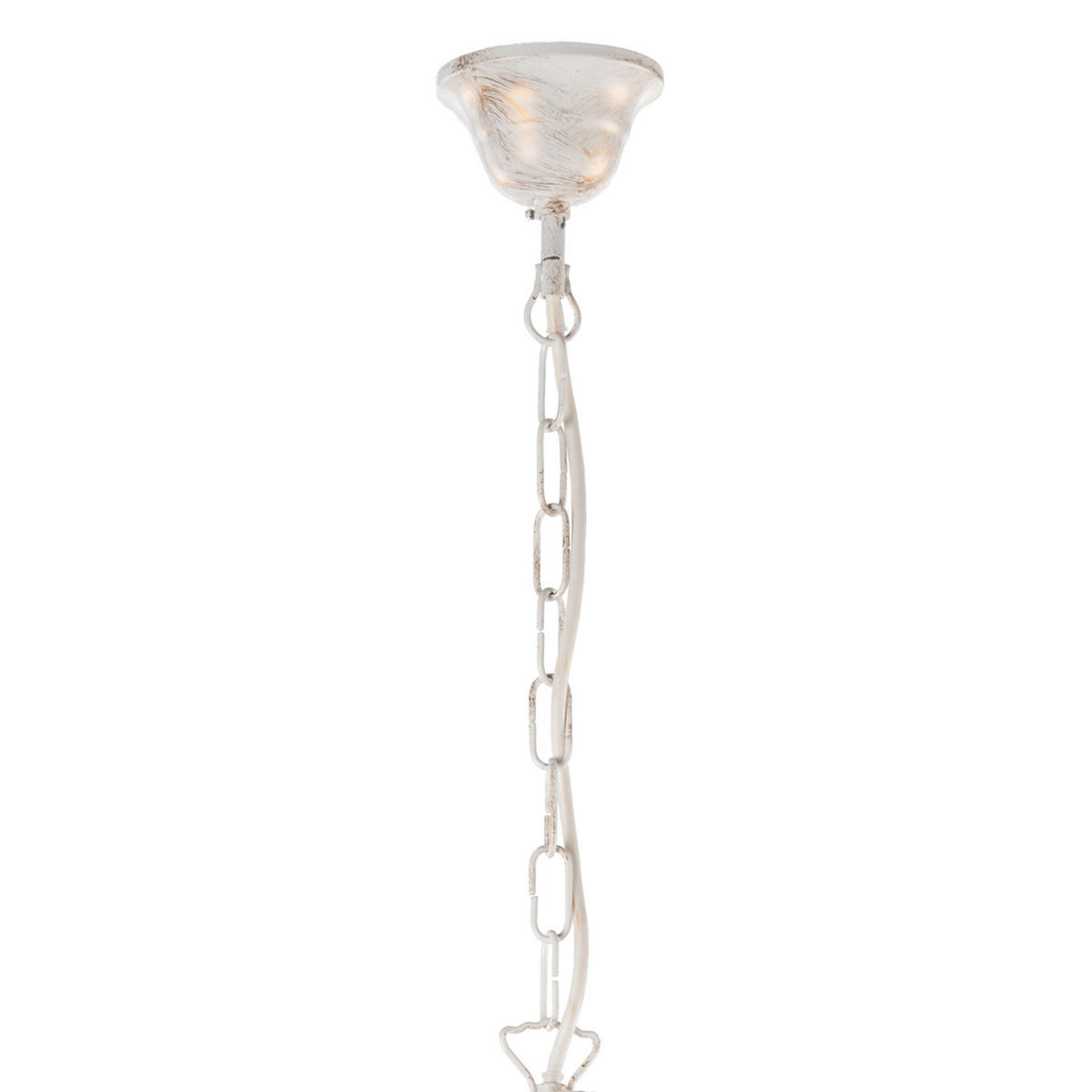 KRISTALNA VISEĆA SVJETILJKA    70/70/105 cm    Ivory  - bijela, Konvencionalno, staklo/metal (70/70/105cm)