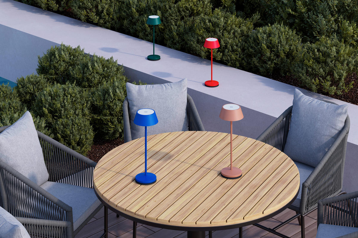 NAMIZNA SVETILKA ZA POLNJENJE        11/30 cm       - rjavosiva/črna, Design, kovina/umetna masa (11/30cm) - Dieter Knoll