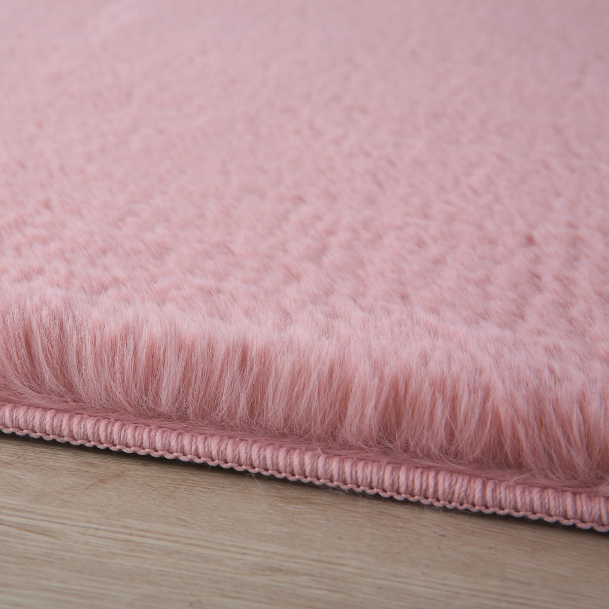 HOCHFLORTEPPICH 60/110 cm Pouffy Rosa  - Rosa, Basics, Textil (60/110cm)