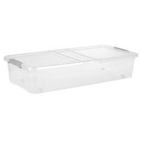 AUFBEWAHRUNGSBOX  - Transparent, Basics, Kunststoff (38/16/77cm)