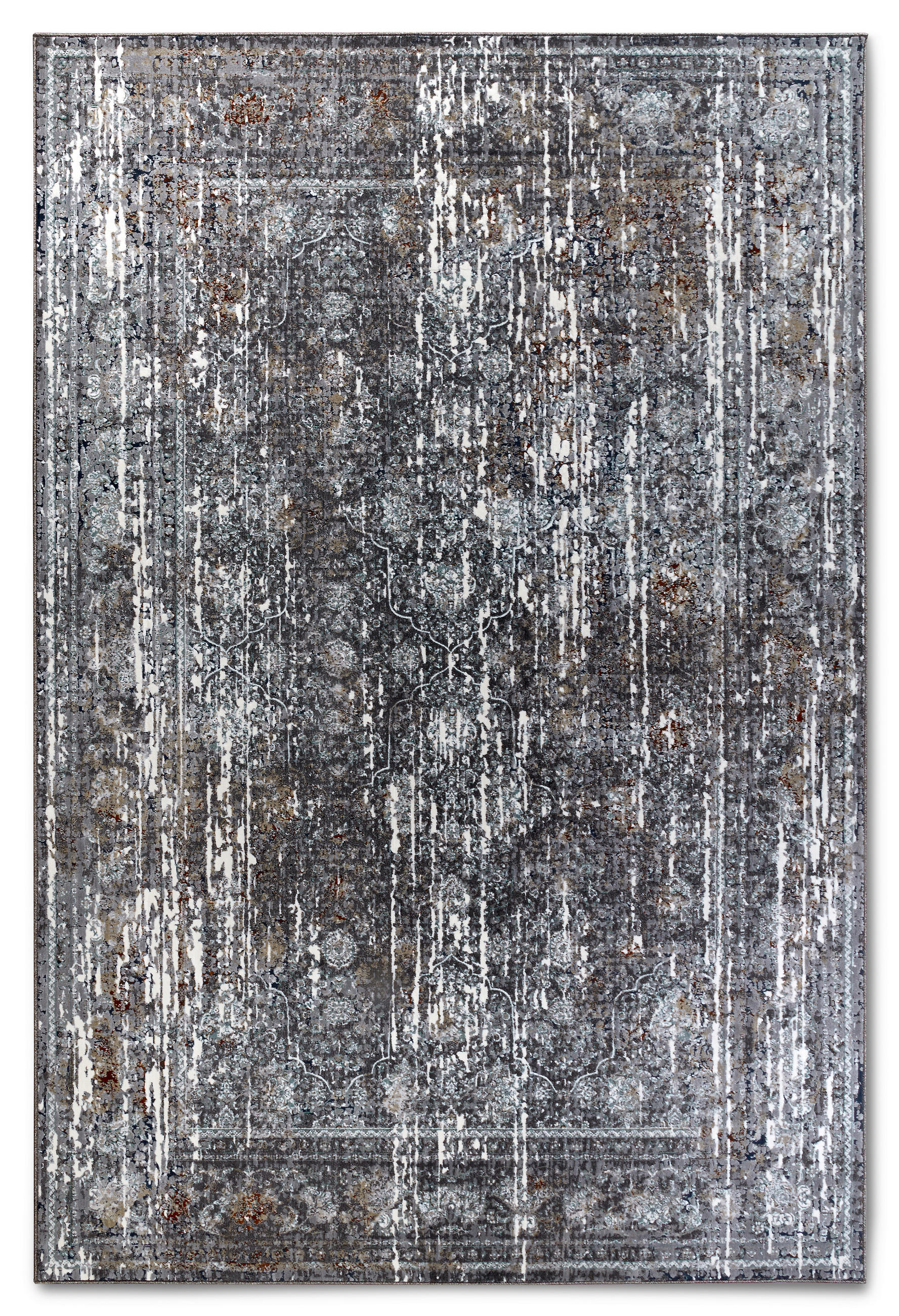 VINTAGE-TEPPICH 115/170 cm Kollektion 1809 Braun, Multicolor  - Multicolor/Braun, Design, Kunststoff/Textil (115/170cm) - Villeroy & Boch