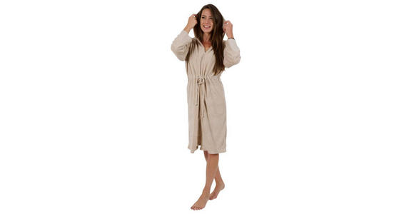 BADEMANTEL L Unisex  - Beige, KONVENTIONELL, Textil (Lnull) - Esposa