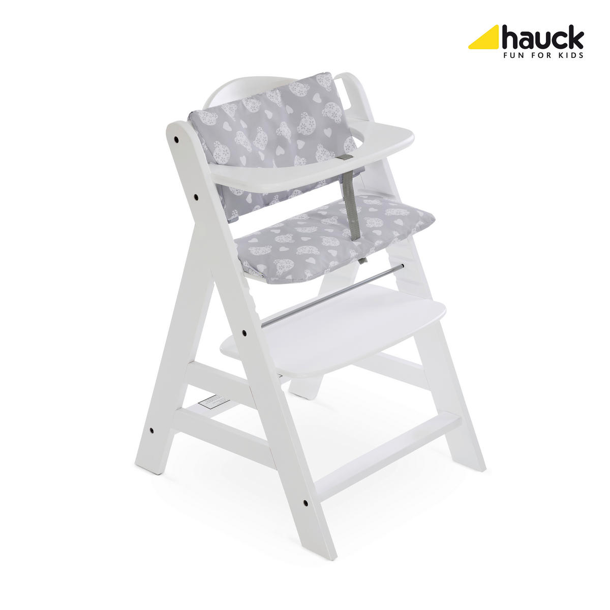 ULOŽAK ZA HRANILICU   - siva/bela, Konvencionalno, tekstil (44/24cm) - Hauck