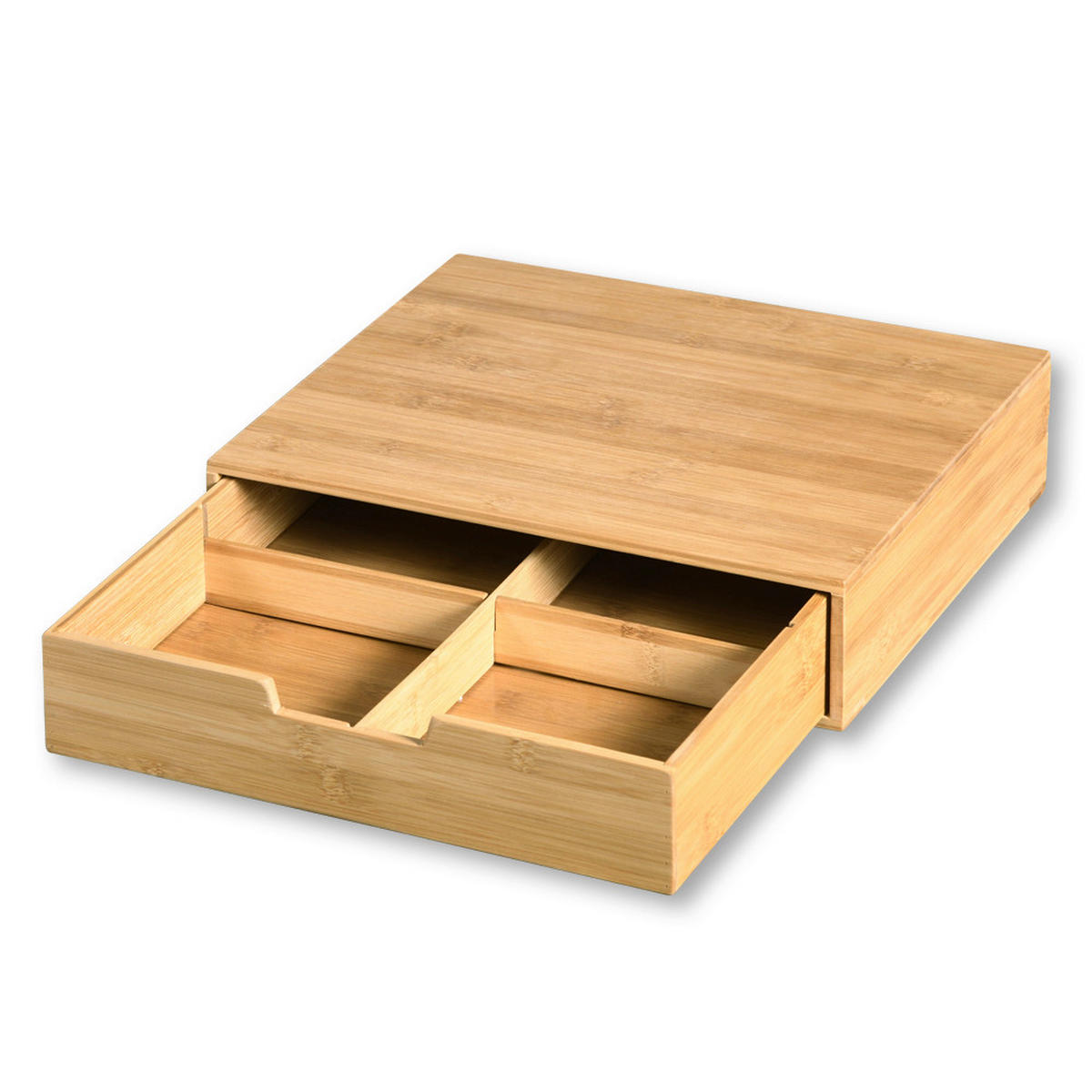 AUFBEWAHRUNGSBOX  - Naturfarben, Basics, Holz (34/8/31cm) - Kesper