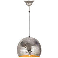 HÄNGELEUCHTE 27/27/21 cm  - Nickelfarben, Basics, Metall (27/27/21cm) - Kayoom