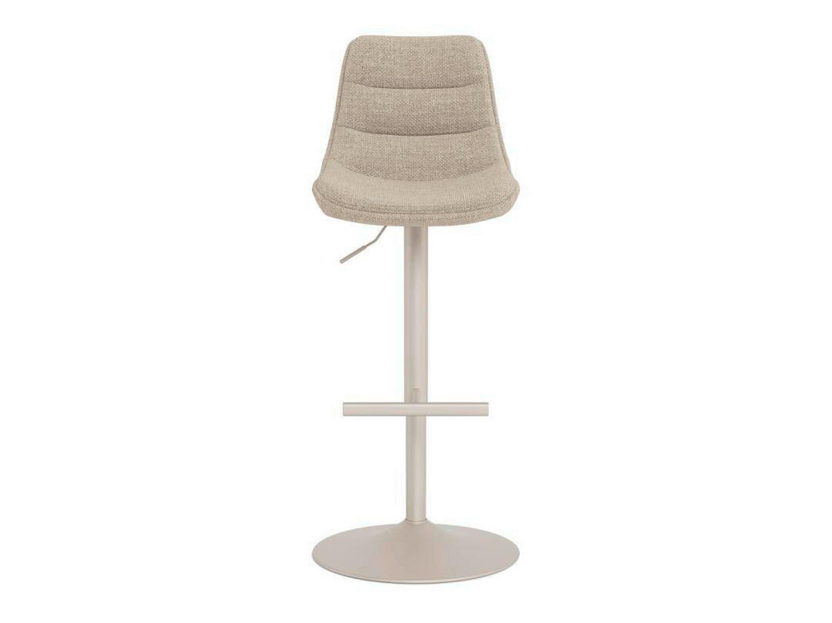 BARHOCKER in Beige  - Beige/Grau, KONVENTIONELL, Textil/Metall (47/95/52,5cm) - MID.YOU