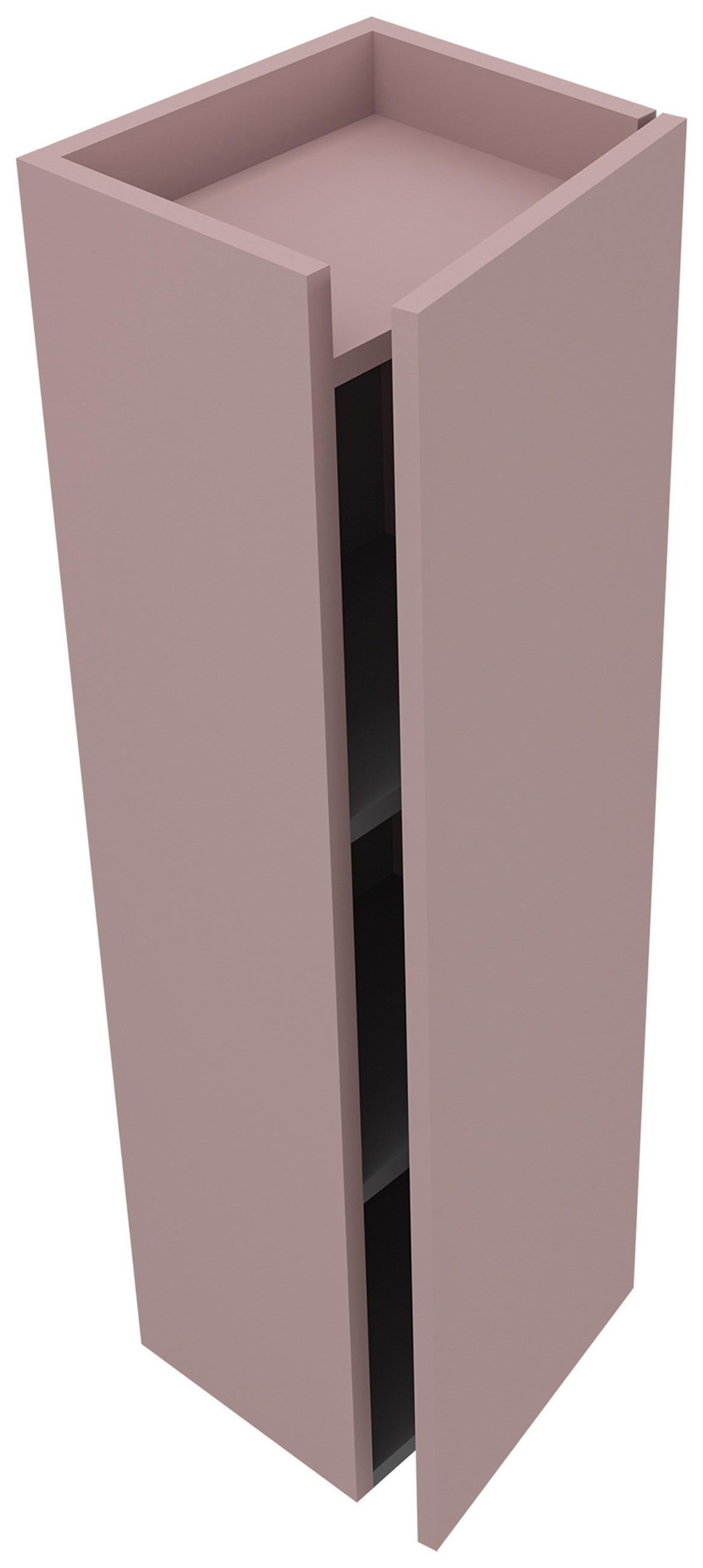 HIGHBOARD COAST  in 30/100/25 cm  - Rosa, MODERN, Holzwerkstoff (30/100/25cm) - MID.YOU