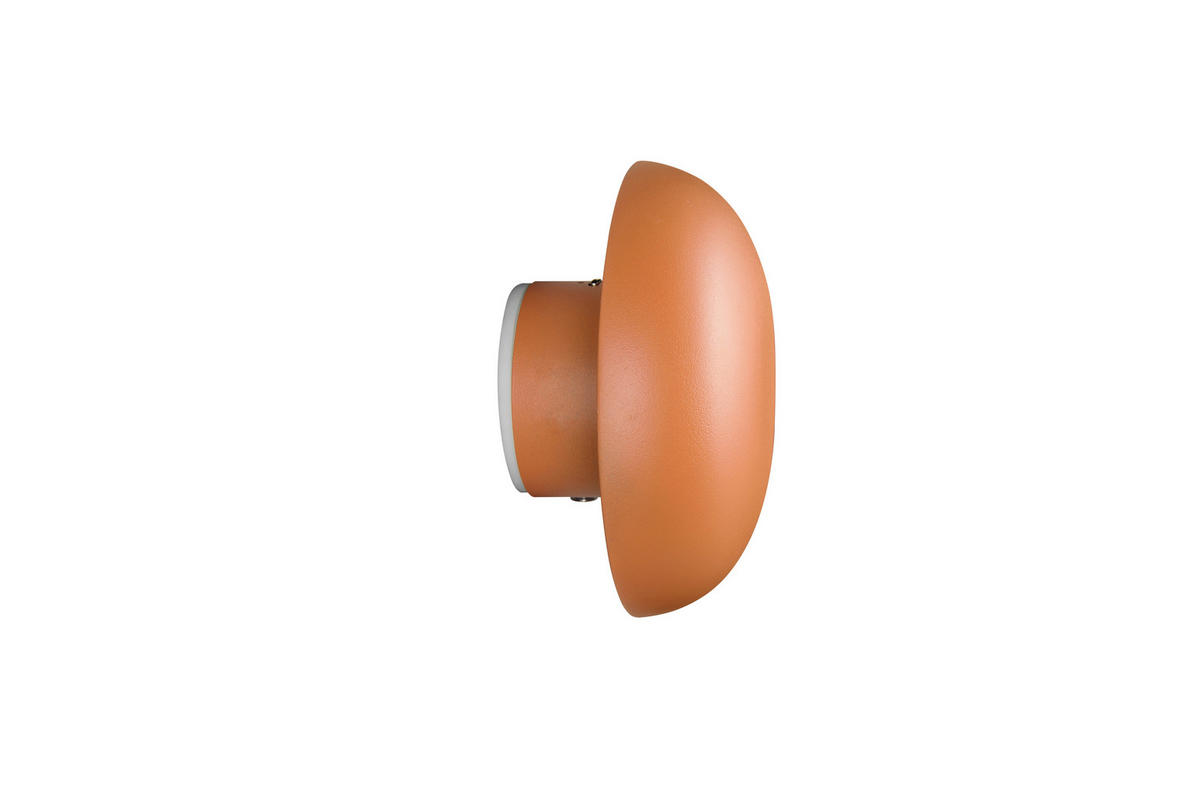 LED-WANDLEUCHTE - Aprikose, Design, Metall (15,5/8,4cm)