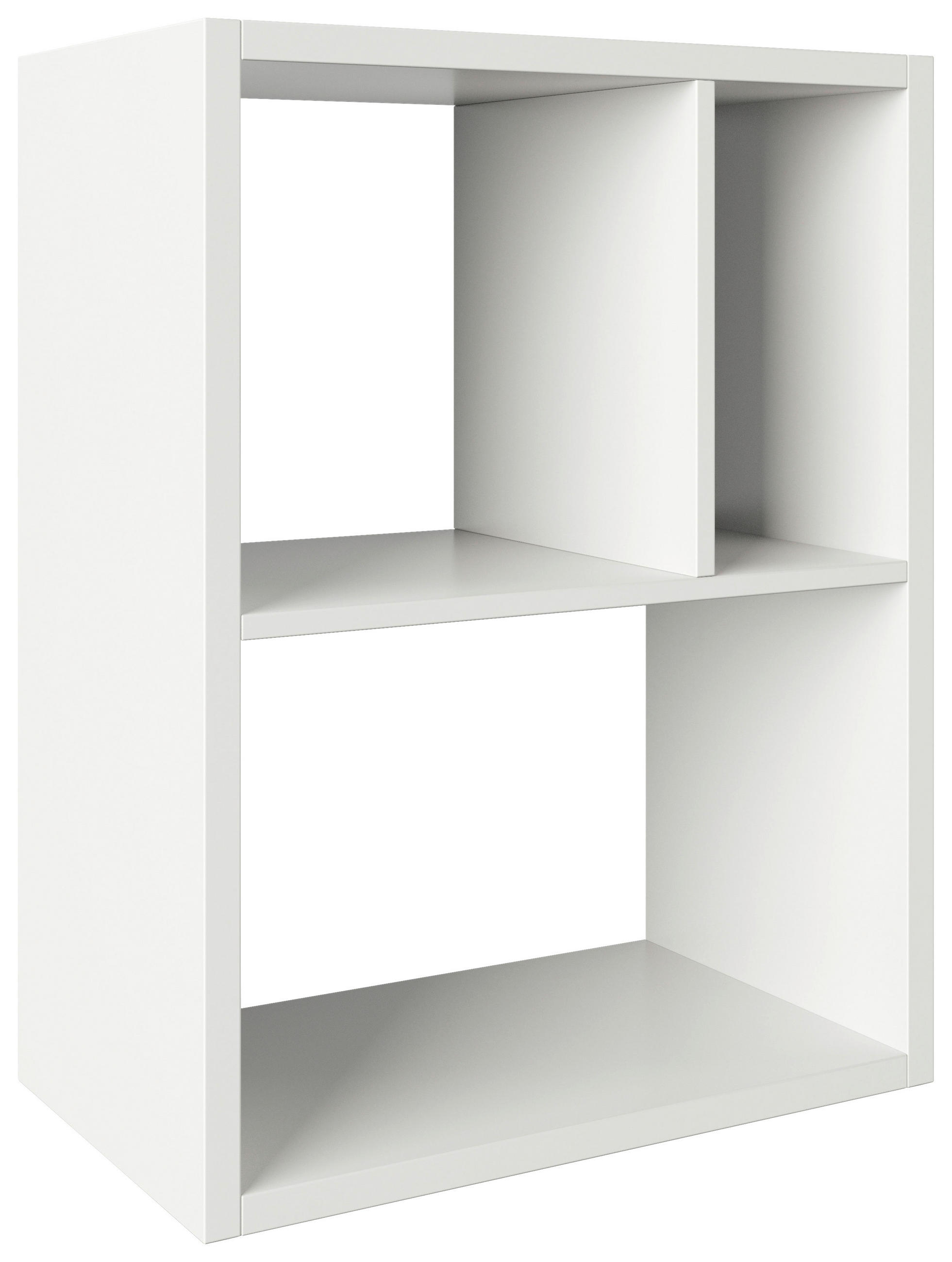 REGAL Weiß  - Weiß, Basics, Holzwerkstoff (75/58/34cm) - MID.YOU