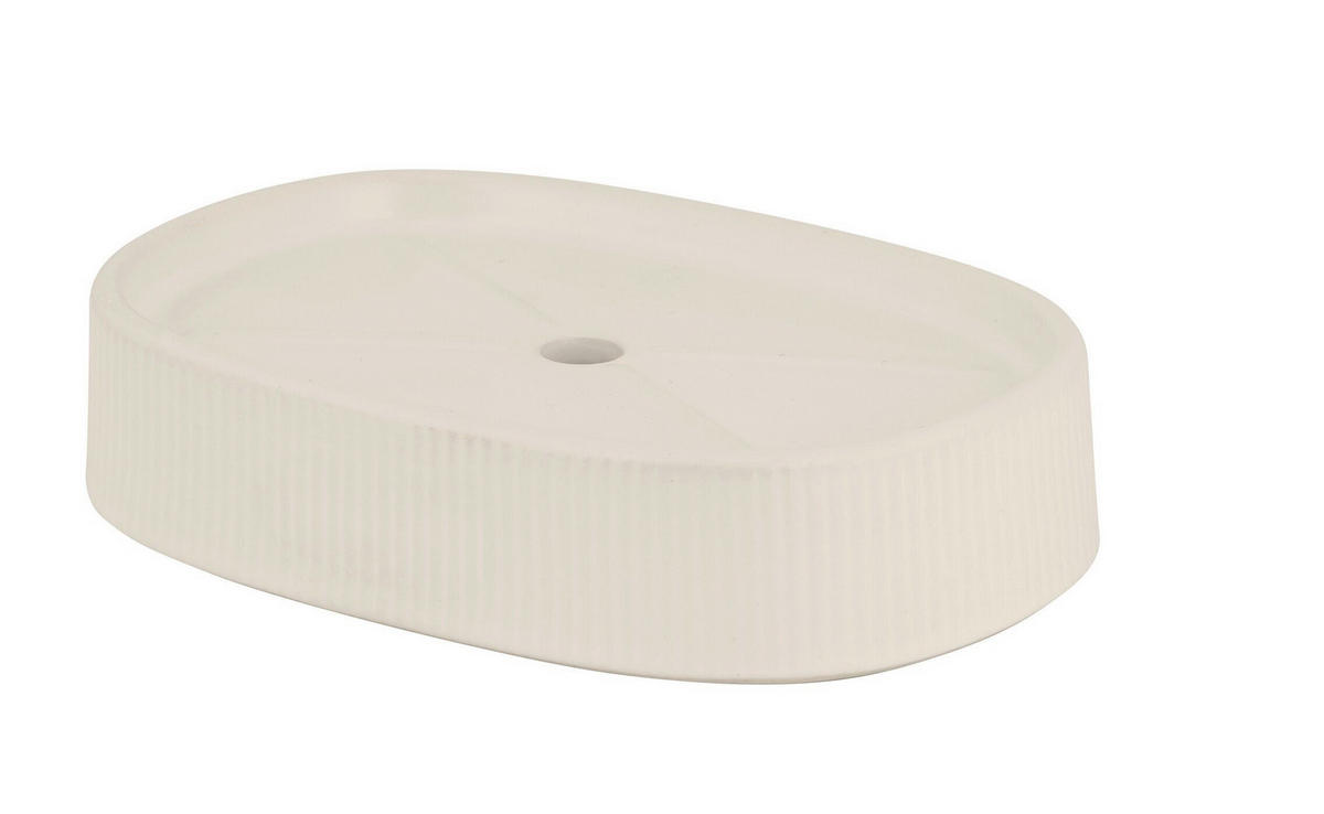 SEIFENSCHALE - Creme, Basics, Keramik (13,5/2,5/10cm) - Wenko