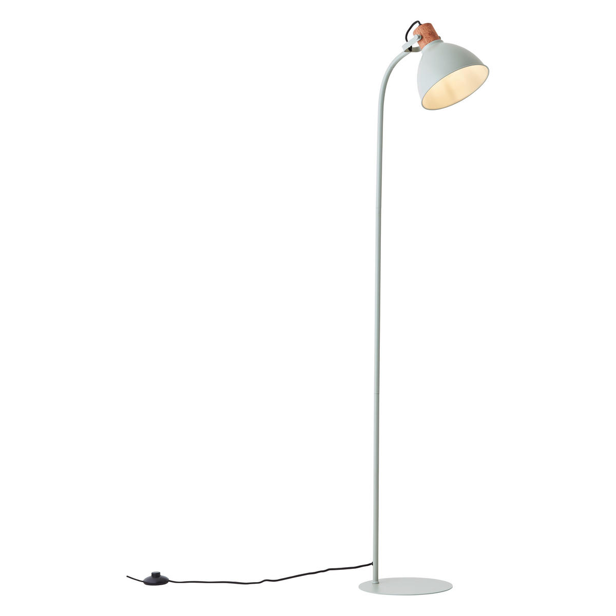 SVJETILJKA PODNA Erena  - svijetlo zelena, Basics, drvo/metal (35/150cm)