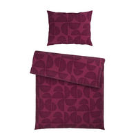 BETTWÄSCHE Satin 140/200 cm  - Bordeaux/Multicolor, KONVENTIONELL, Textil (140/200cm) - Novel