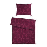 BETTWÄSCHE Satin 140/200 cm  - Bordeaux/Multicolor, KONVENTIONELL, Textil (140/200cm) - Novel