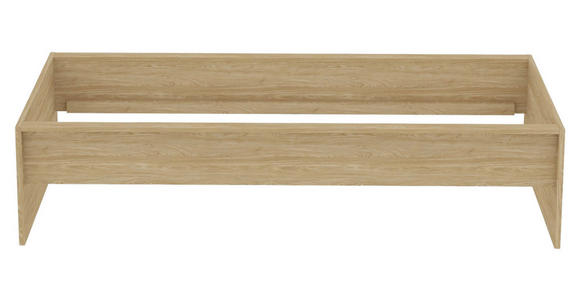 BETTRAHMEN 90/200 cm in Eichefarben - Eichefarben, KONVENTIONELL, Holzwerkstoff (90/200cm) - Hom`in