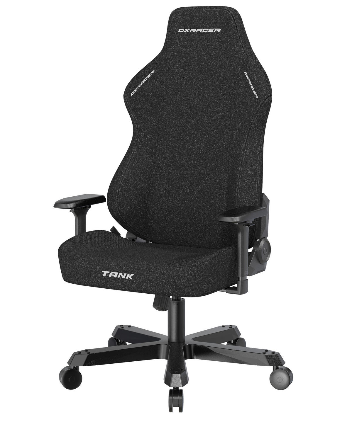GAMINGSTUHL Schwarz Metall, Textil   - Schwarz, KONVENTIONELL, Textil/Metall (66/1440/60cm) - Dxracer