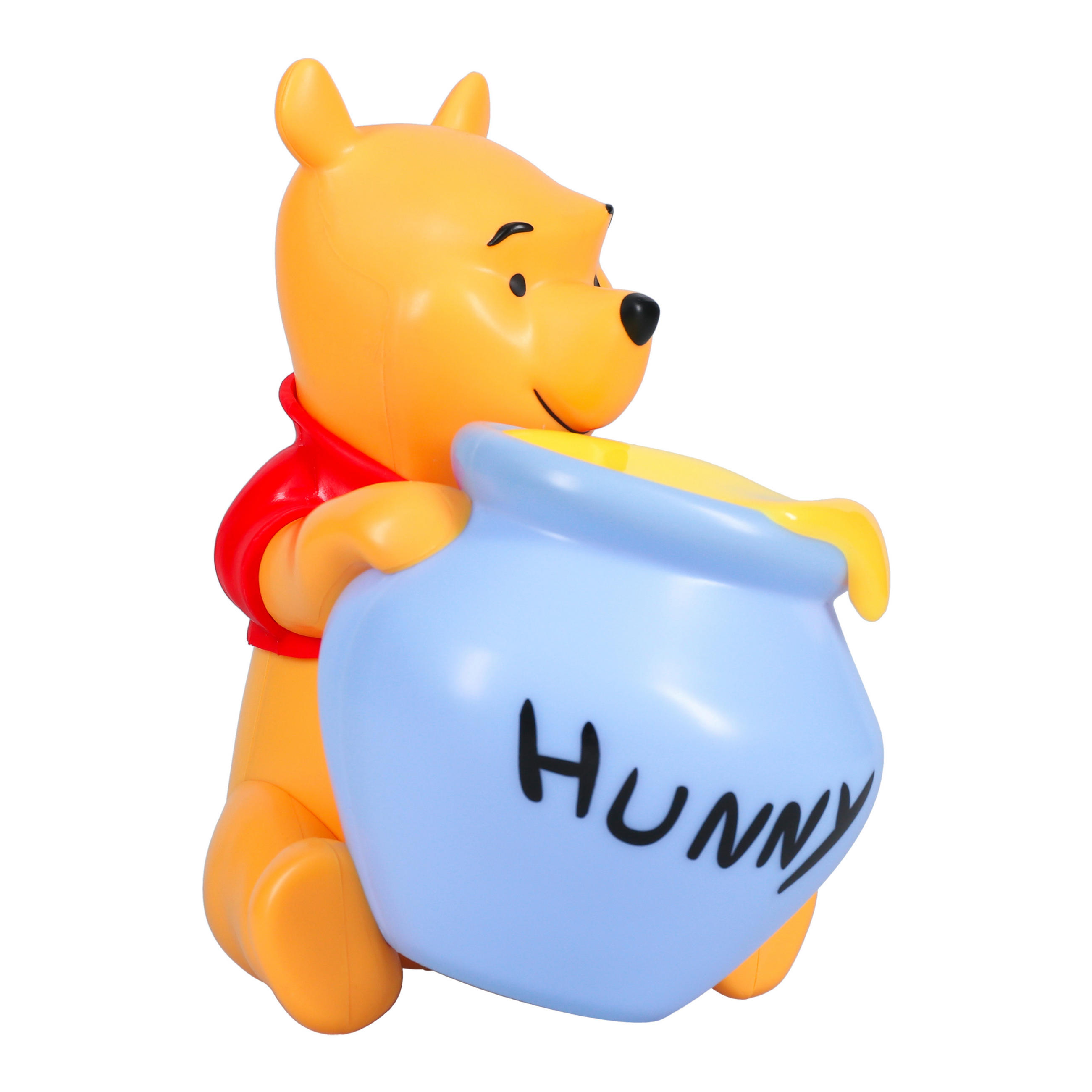 LED-DEKOLEUCHTE Winnie Pooh 10.8/14.7/16.5 cm   - Gelb/Rot, Basics, Kunststoff (10.8/14.7/16.5cm) - Disney