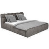 POLSTERBETT 180/200 cm  in Beige  - Beige/Schwarz, Design, Kunststoff/Textil (180/200cm) - Esposa